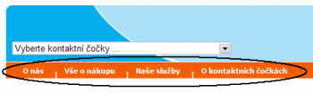 Vrchni menu